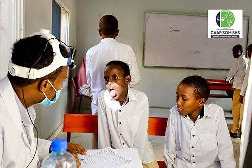 SHS school health visit, photo 6