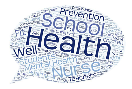 Illustration representing SHS school health support