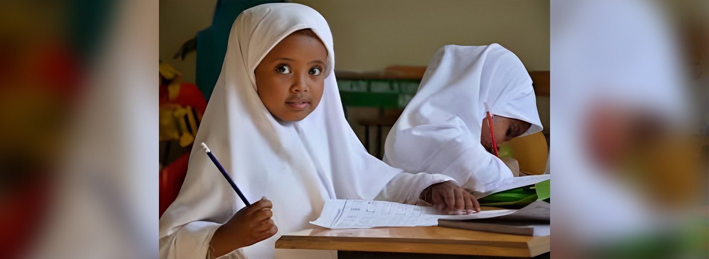 Students at a partner school in Somaliland